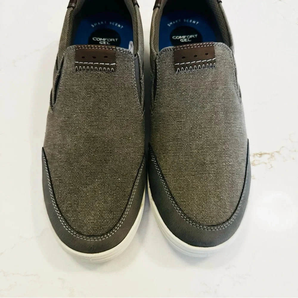 Nunn Bush Kore City Walk Moc Toe Slip On | Cement | NIB | Men’s | 8W